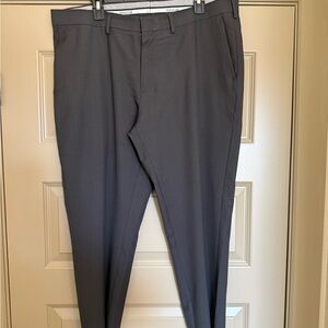 Haggar Men's Dress Pants - Dark Gray